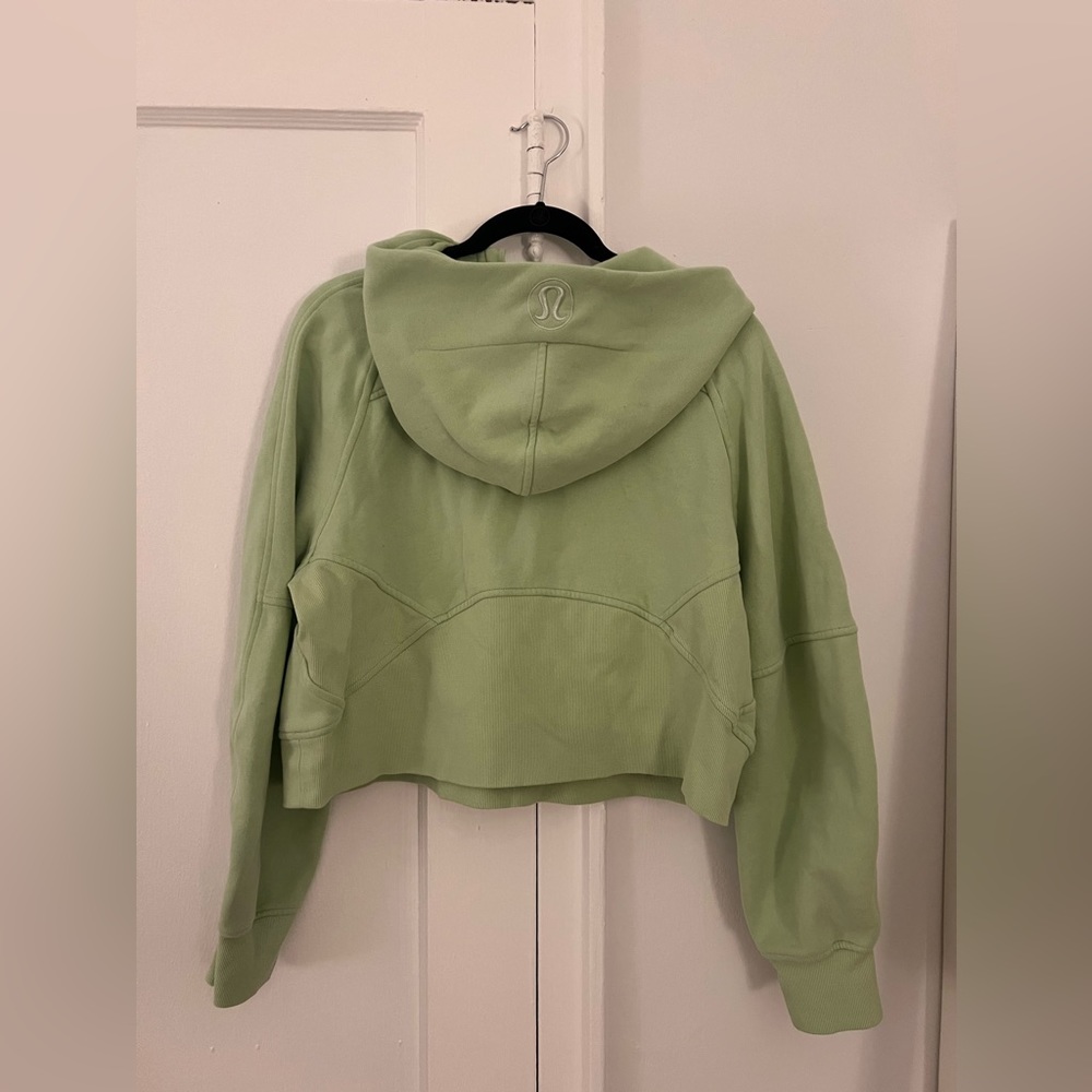 LULULEMON Creamy Mint Oversized Half- Zip Hoodie Size: M/L
